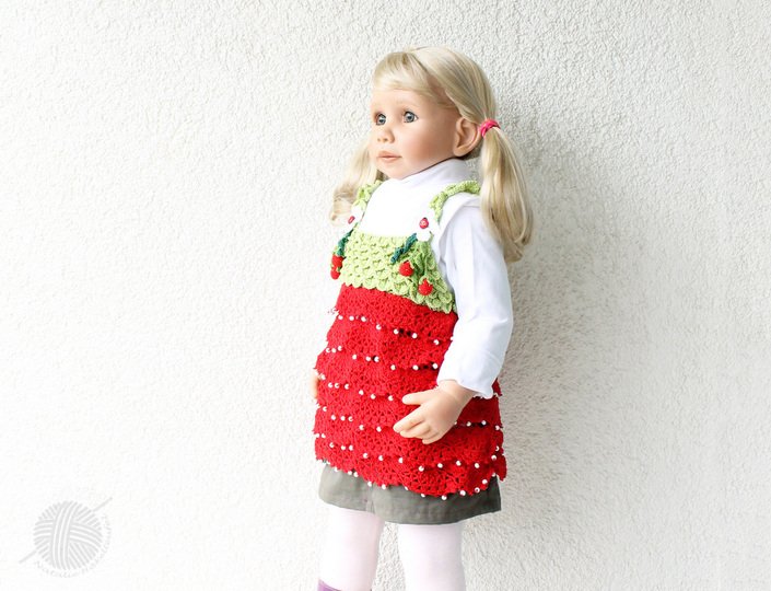 Träger-Top für Kinder "Sommerbeeren", Gr. 62 bis 116