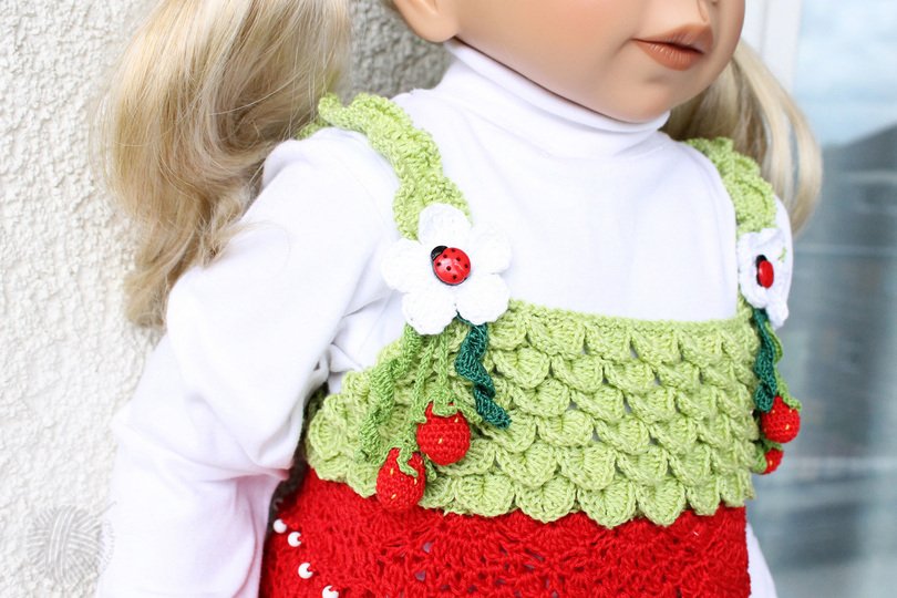 Träger-Top für Kinder "Sommerbeeren", Gr. 62 bis 116