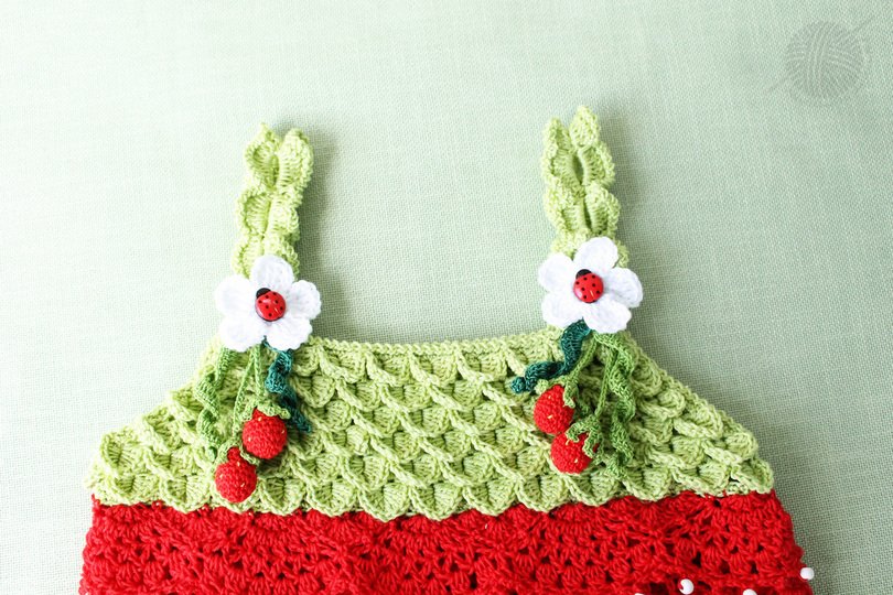 Träger-Top für Kinder "Sommerbeeren", Gr. 62 bis 116