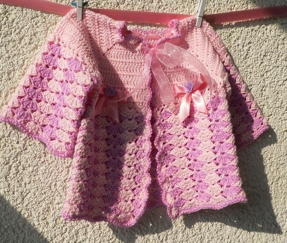 Baby- & Kinderjacke "It´s a girl", Gr. 50 bis 86 - Bild 4