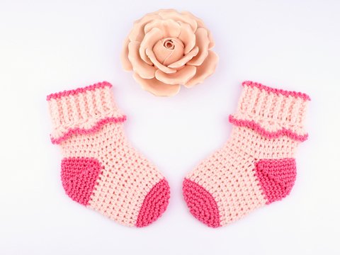 Baby- & Kindersöckchen "It´s a girl", Gr. 0 M. bis 4 J.