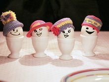 Lustige Eierhütchen - Für Ostern und danach! Eierwärmer