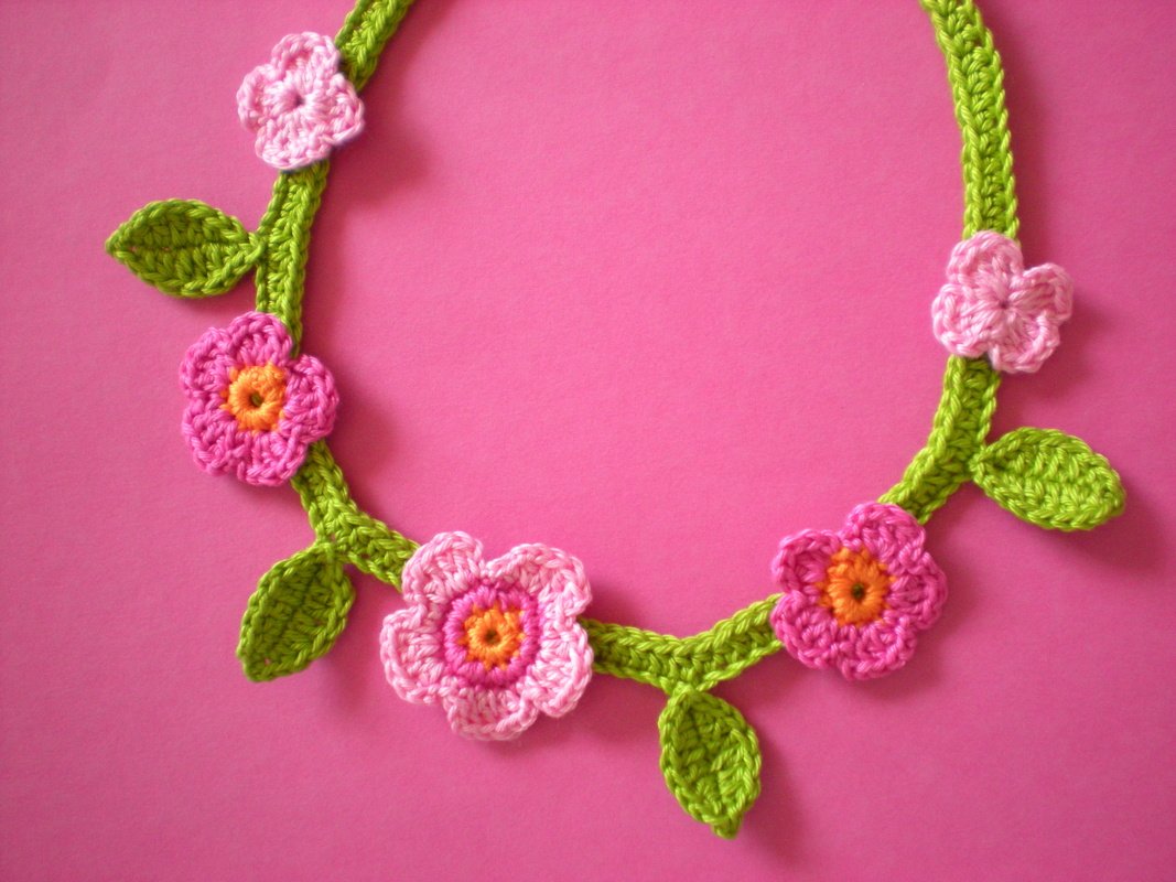 Häkelanleitung - Kette für kleine Mädchen - Bild 2