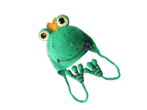 Kindermütze "Froschkönig (in)", alle Gr.