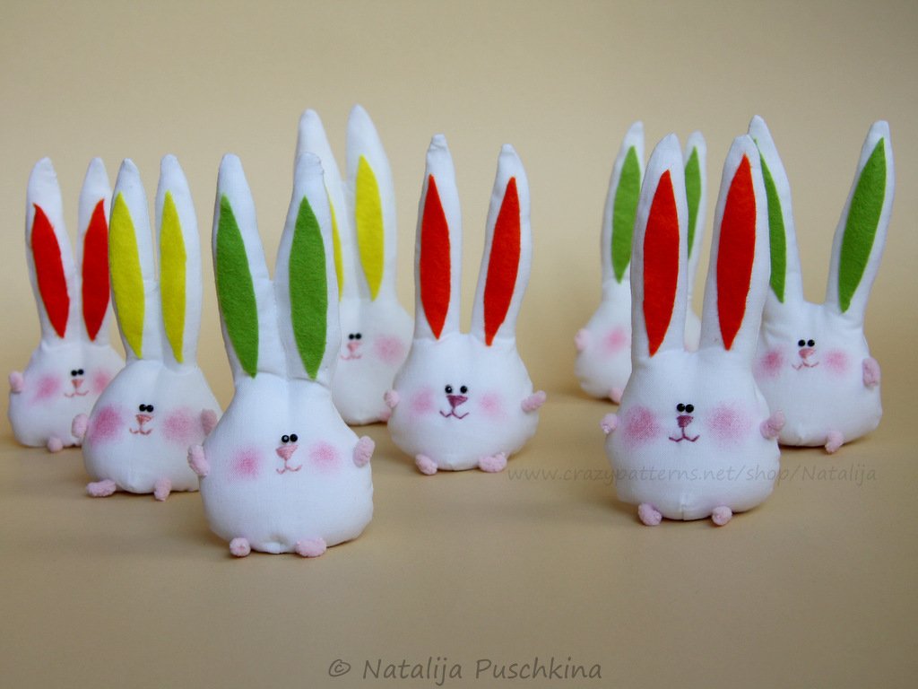 Nähen für Ostern - Nähanleitung Osterhase