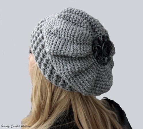 Crochet Hat Women Size