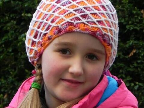 E-Book / PDF Häkelanleitung Frühling/Sommermütze "Netzchen"