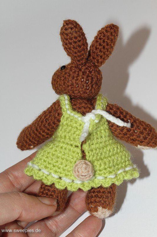 Häkelanleitung Oster-Set Hase "Ongie" & Kleidung - Bild 6
