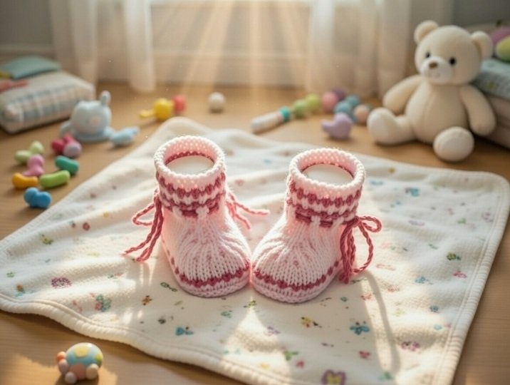 Strickanleitung Babyschuhe Luisa
