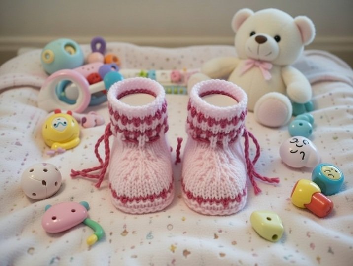 Strickanleitung Babyschuhe Luisa