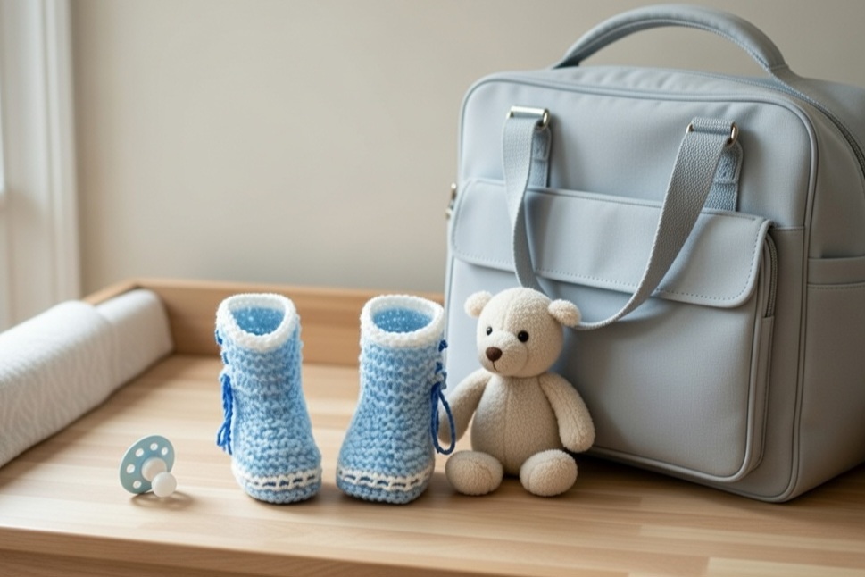 Strickanleitung Babyschuhe, Stiefel "Marie" - Bild 3