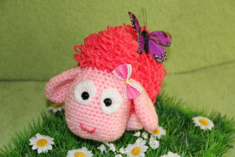 Häkelanleitung,Schäfchen Lilly, PDF