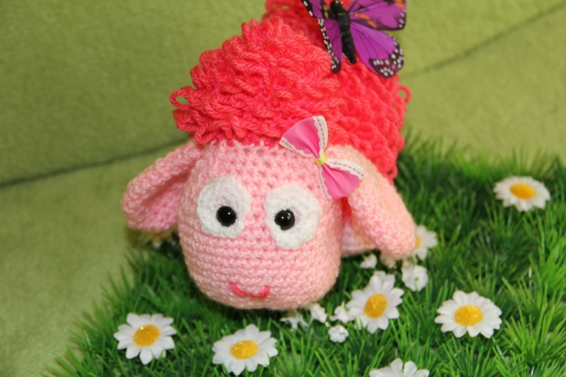 Häkelanleitung,Schäfchen Lilly, PDF