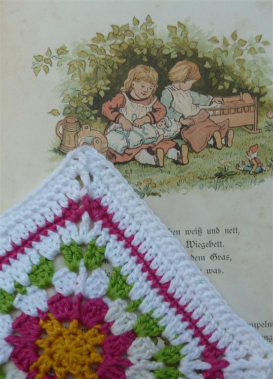Papierbox aus Granny Squares - Bild 2
