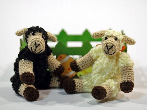 Häkelanleitung Sweepies Schaf "Wollie"