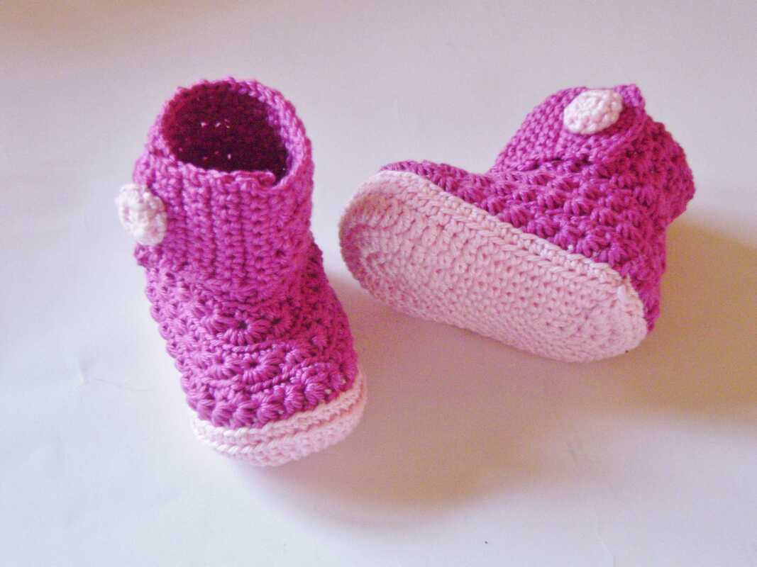 Baby-Booties Häkelanleitung - Bild 2