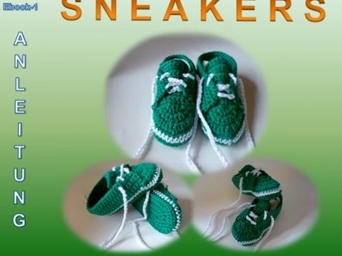 Baby Sneakers Häkelanleitung