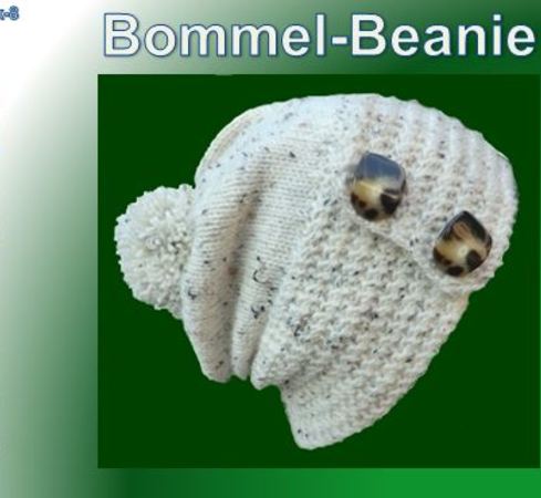 Beanie Mutze Mit Bommel Strickanleitung