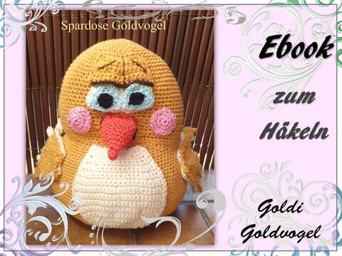 Goldi Goldvogel Spardose - Geheimversteck