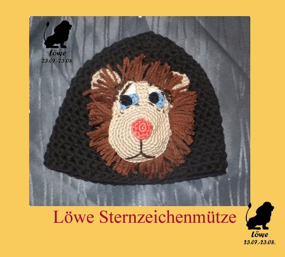 Löwe Sternzeichenmütze - Addon