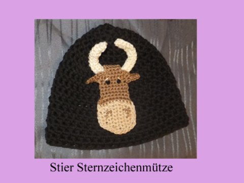 Addon Sternzeichenmütze Stier