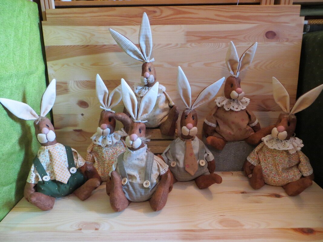 Nähanleitung Hasenpaar Paul & Leni - Bild 2