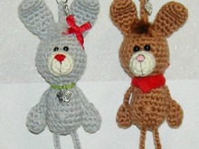 Taschenbaumler Hase, Häkelanleitung als PDF