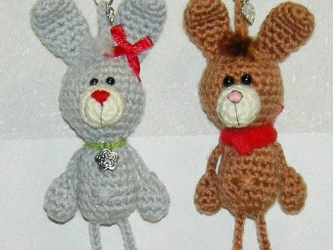 Taschenbaumler Hase, Häkelanleitung als PDF