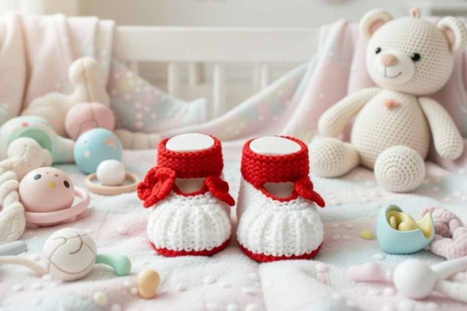 Strickanleitung Babyschuhe Mona