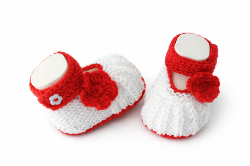 Strickanleitung Babyschuhe Mona