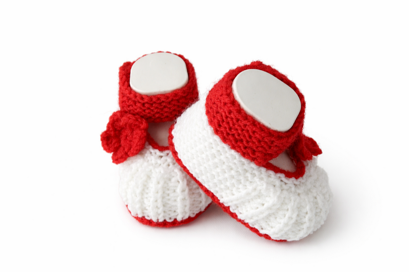 Strickanleitung Babyschuhe Mona