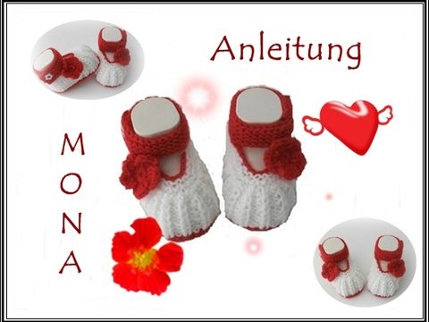 Strickanleitung Babyballerinas "Mona", #54
