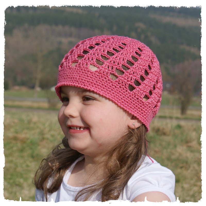 + MAYA + Frühlingsmütze  Netzmütze, Sommermütze - Bild 3