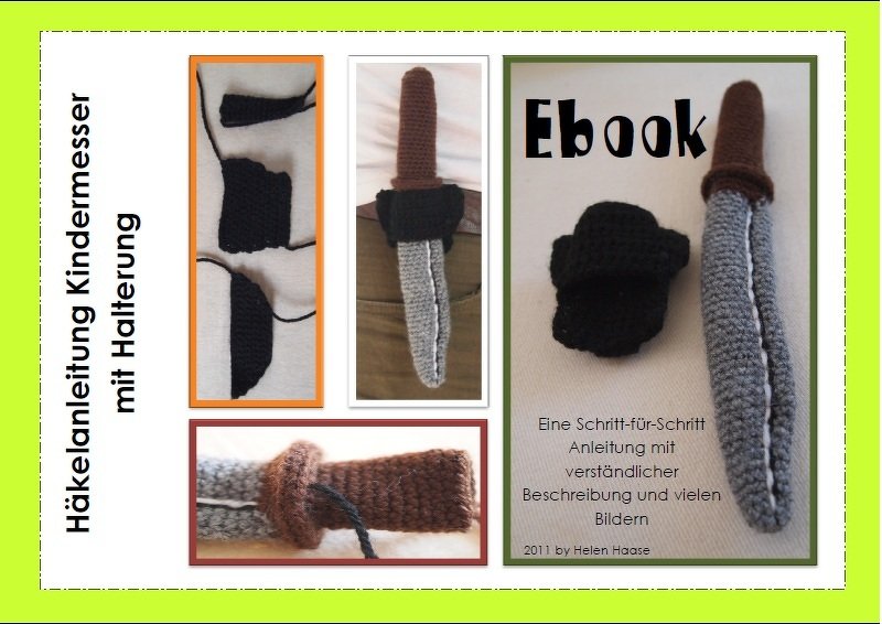 Häkelanleitung Messer