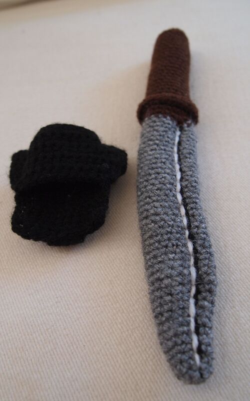 Häkelanleitung Messer - Bild 2