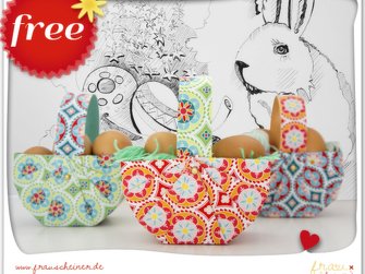 DIY Osterkorb in 10 Minuten