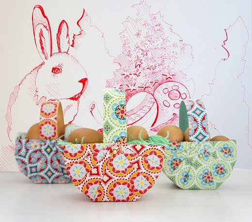 DIY Osterkorb in 10 Minuten