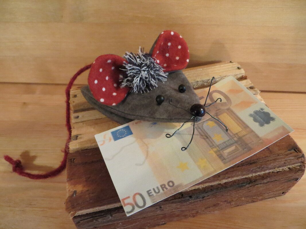 Geld-Geschenk-Klammer