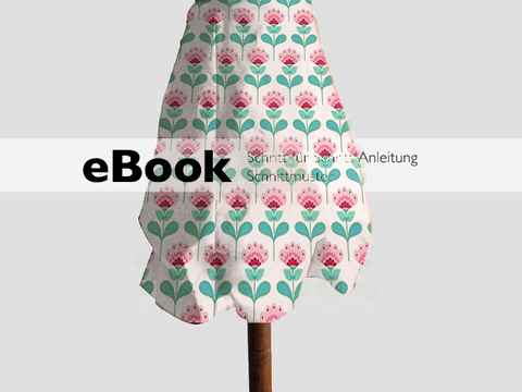 Nähanleitung Mädchen Rock Röcke Mädchenrock mit Falten A-Linienrock Tulpenrock