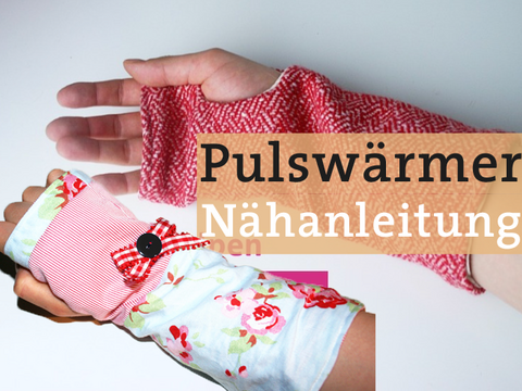 Pulswärmer Stulpen Schnitt & Anleitung PDF Handschuhe