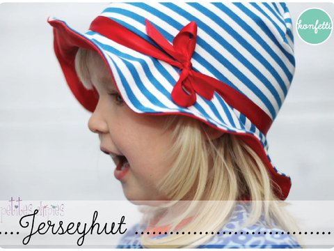 Jerseyhut / Sonnenhut (KU 41cm bis 59cm)