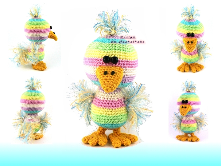 Familie Zwitscherli -- Häkelanleitung von Haekelkeks®