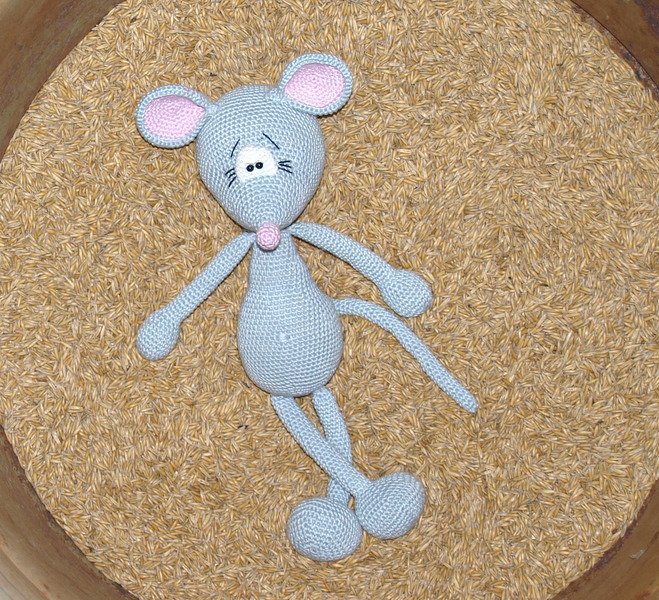 Maus Moni - Häkelanleitung / PDF - Bild 2