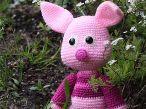 Schweinchen Schlau - Amigurumi Häkelanleitung