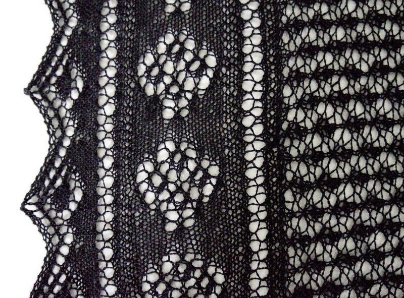 Laceschal / Lacetuch "Lenja" - Bild 12