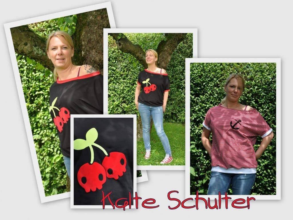 E-Book #51 - Shirt "kalte Schulter" - Kleid - Bild 3