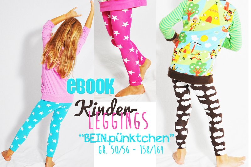 E-Book #55 - kids leggings "BEIN.pünktchen"