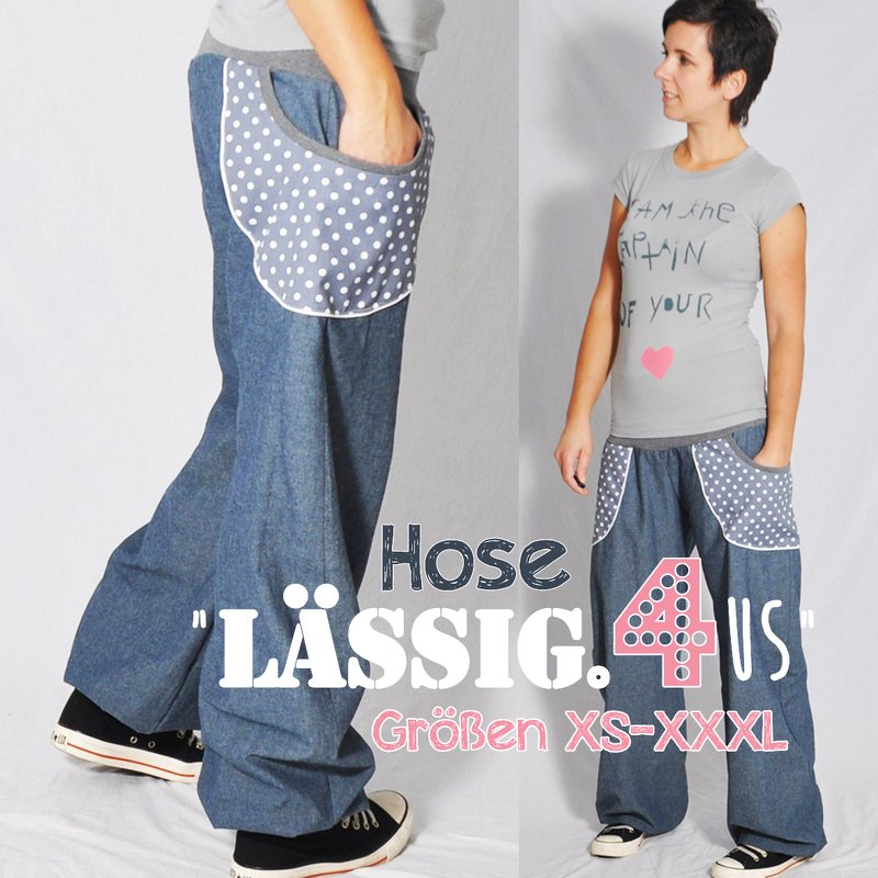 E-Book #57 - Damenhose "LÄSSIG.4us" - Bild 3