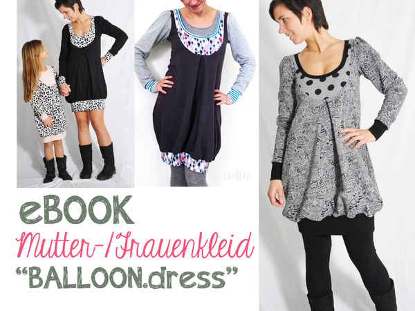 E-Book #59 - Frauen-/ Mutterkleid "BALLOON.dress"