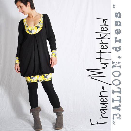 E-Book #59 - Frauen-/ Mutterkleid "BALLOON.dress"